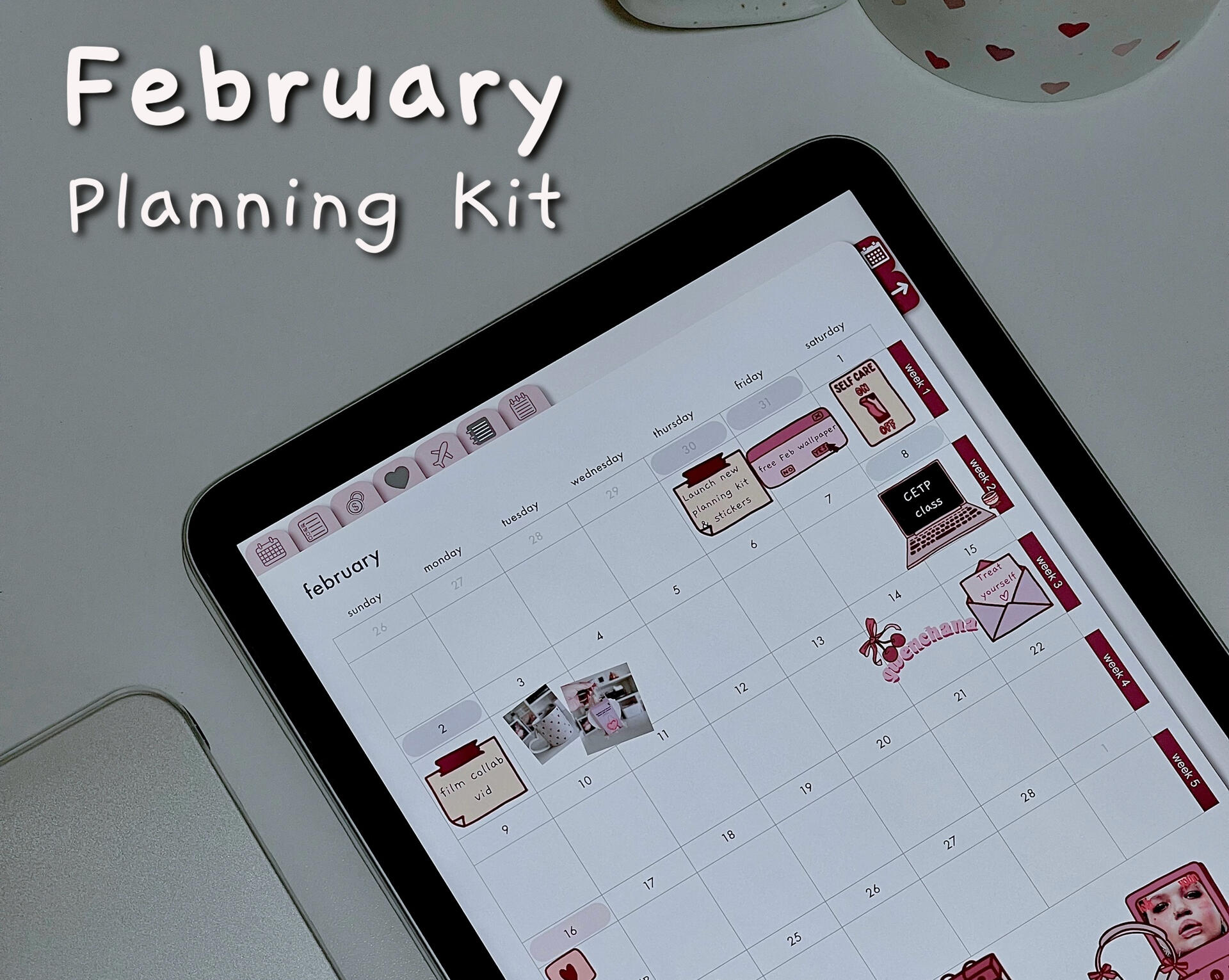 February Planning Kit
